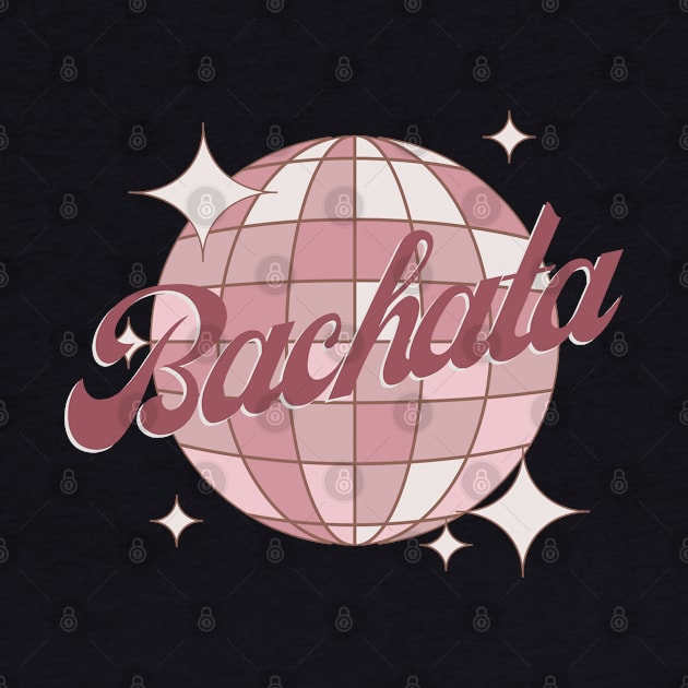 New Bachata Design Retro Comic Style in pink by Bailamor